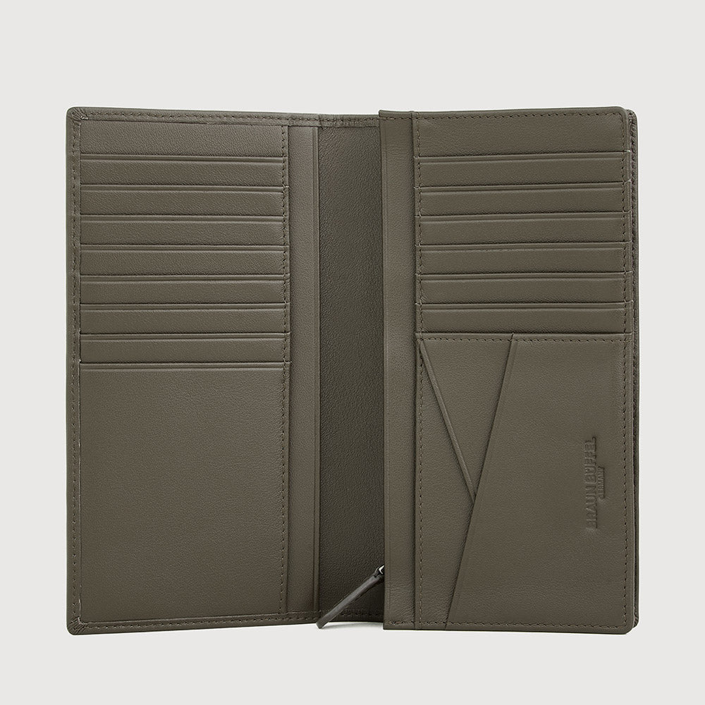 STUDIO BIFOLD LONG WALLET WITH ZIP COMPARTMENT - Image 12